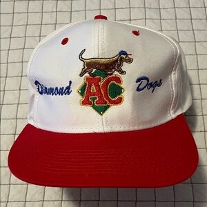 AC Diamond Dogs Red and White Cap